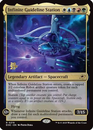 Infinite Guideline Station  [Foil]  (PRE-219) - [Prerelease Cards] - Trinity Hobby