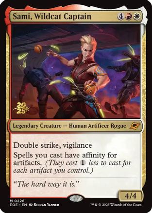 Sami, Wildcat Captain  [Foil]  (PRE-226) - [Prerelease Cards] - Trinity Hobby