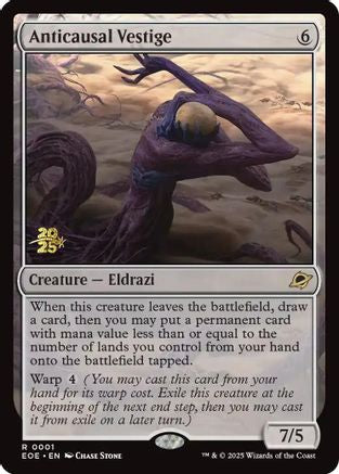 Anticausal Vestige  [Foil]  (PRE-001) - [Prerelease Cards] - Trinity Hobby