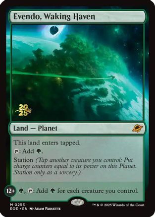 Evendo, Waking Haven  [Foil]  (PRE-253) - [Prerelease Cards] - Trinity Hobby