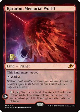 Kavaron, Memorial World  [Foil]  (PRE-255) - [Prerelease Cards] - Trinity Hobby