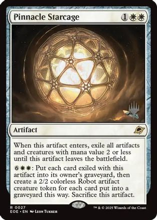 Pinnacle Starcage  [Foil]  (PPEOE-027) - [Promo Pack: Edge of Eternities] - Trinity Hobby