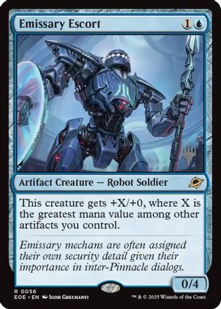 Emissary Escort  (PPEOE-056) - [Promo Pack: Edge of Eternities] - Trinity Hobby