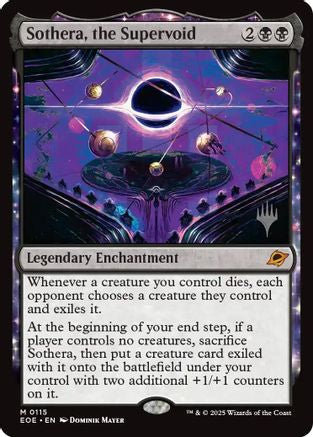 Sothera, the Supervoid  (PPEOE-115) - [Promo Pack: Edge of Eternities] - Trinity Hobby