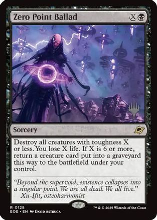 Zero Point Ballad  [Foil]  (PPEOE-128) - [Promo Pack: Edge of Eternities] - Trinity Hobby