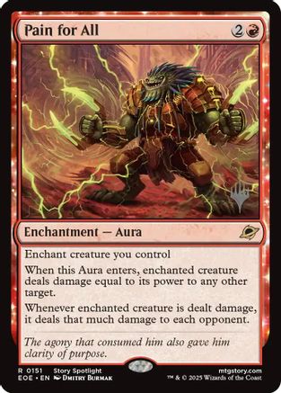 Pain for All  (PPEOE-151) - [Promo Pack: Edge of Eternities] - Trinity Hobby