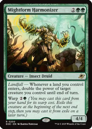 Mightform Harmonizer  [Foil]  (PPEOE-200) - [Promo Pack: Edge of Eternities] - Trinity Hobby