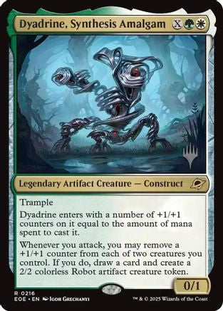 Dyadrine, Synthesis Amalgam  [Foil]  (PPEOE-216) - [Promo Pack: Edge of Eternities] - Trinity Hobby