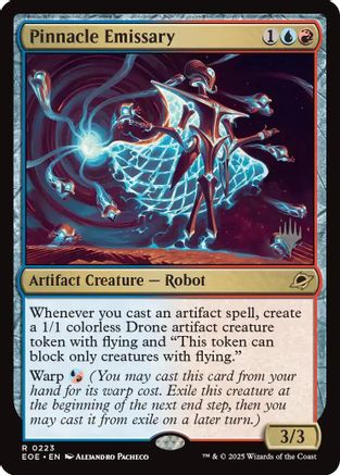 Pinnacle Emissary  [Foil]  (PPEOE-223) - [Promo Pack: Edge of Eternities] - Trinity Hobby