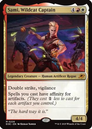 Sami, Wildcat Captain  [Foil]  (PPEOE-226) - [Promo Pack: Edge of Eternities] - Trinity Hobby