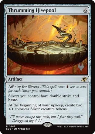 Thrumming Hivepool  (PPEOE-247) - [Promo Pack: Edge of Eternities] - Trinity Hobby