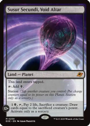 Susur Secundi, Void Altar  [Foil]  (PPEOE-259) - [Promo Pack: Edge of Eternities] - Trinity Hobby