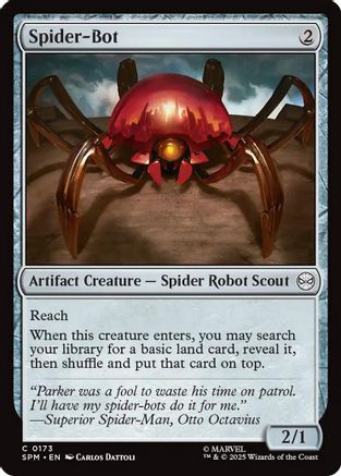 Spider-Bot  [Foil]  (SPM-173) - [Marvel's Spider-Man] - Trinity Hobby