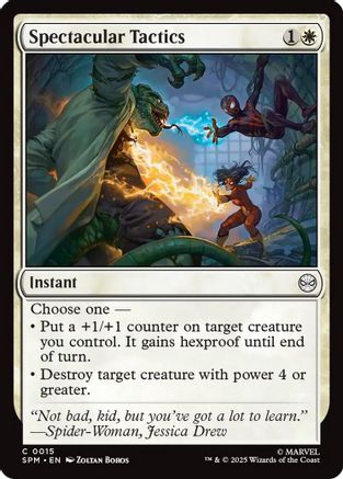 Spectacular Tactics  [Foil]  (SPM-015) - [Marvel's Spider-Man] - Trinity Hobby