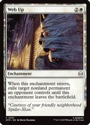 Web Up  [Foil]  (SPM-021) - [Marvel's Spider-Man] - Trinity Hobby