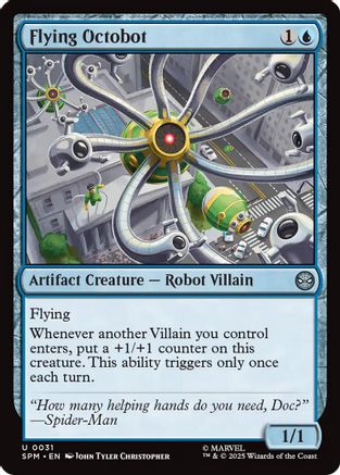 Flying Octobot  [Foil]  (SPM-031) - [Marvel's Spider-Man] - Trinity Hobby