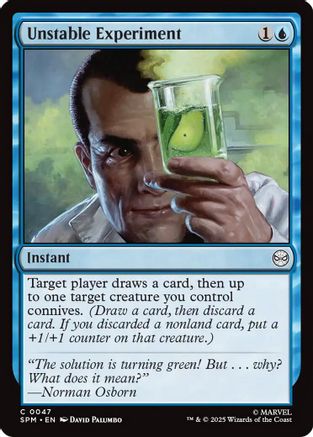 Unstable Experiment  [Foil]  (SPM-047) - [Marvel's Spider-Man] - Trinity Hobby