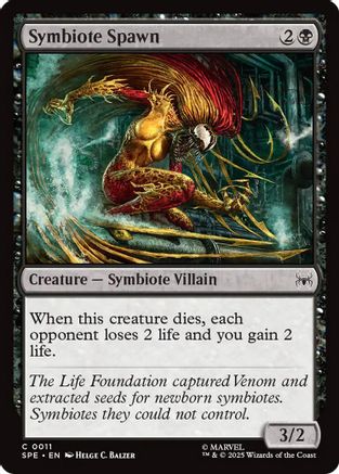 Symbiote Spawn  [Foil]  (SPE, MAR-011) - [Marvel's Spider-Man: Eternal-Legal] - Trinity Hobby