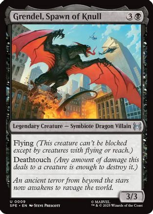 Grendel, Spawn of Knull  (SPE, MAR-009) - [Marvel's Spider-Man: Eternal-Legal] - Trinity Hobby