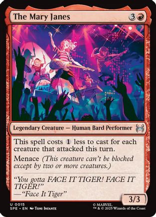 The Mary Janes  [Foil]  (SPE, MAR-015) - [Marvel's Spider-Man: Eternal-Legal] - Trinity Hobby