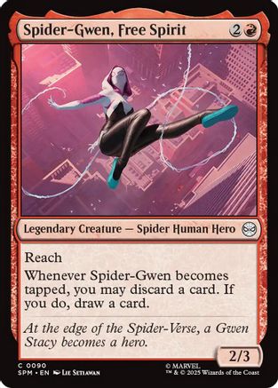 Spider-Gwen, Free Spirit  (SPM-090) - [Marvel's Spider-Man] - Trinity Hobby
