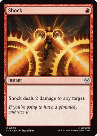 Shock  [Foil]  (SPM-088) - [Marvel's Spider-Man] - Trinity Hobby