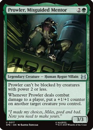 Prowler, Misguided Mentor  (SPM-017) - [Marvel's Spider-Man] - Trinity Hobby