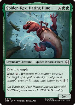 Spider-Rex, Daring Dino  (SPM-116) - [Marvel's Spider-Man] - Trinity Hobby