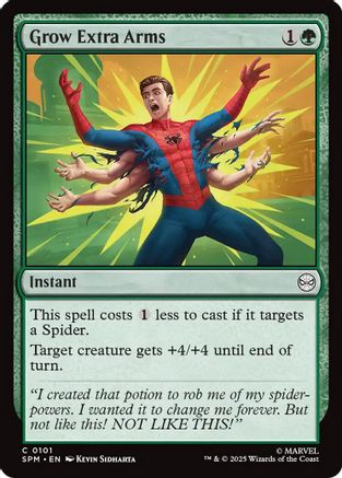 Grow Extra Arms  [Foil]  (SPM-101) - [Marvel's Spider-Man] - Trinity Hobby