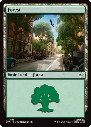 Forest (0198)  [Foil]  (SPM-198) - [Marvel's Spider-Man] - Trinity Hobby