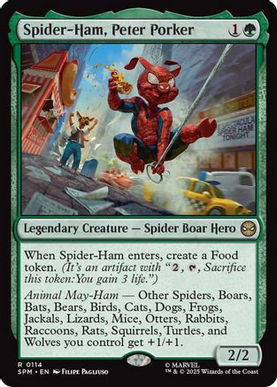 Spider-Ham, Peter Porker  (SPM-114) - [Marvel's Spider-Man] - Trinity Hobby