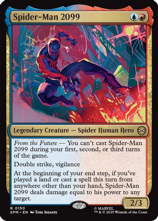 Spider-Man 2099  [Foil]  (SPM-150) - [Marvel's Spider-Man] - Trinity Hobby