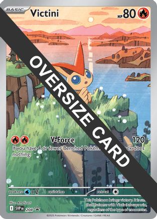 Victini - 208  - (208) Holofoil [Jumbo Cards] - Trinity Hobby