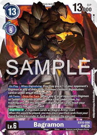 Bagramon (EX10-056) - [Sinister Order] Foil - Trinity Hobby
