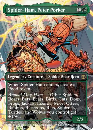 Spider-Ham, Peter Porker (Borderless)  (SPM-201) - [Marvel's Spider-Man] - Trinity Hobby