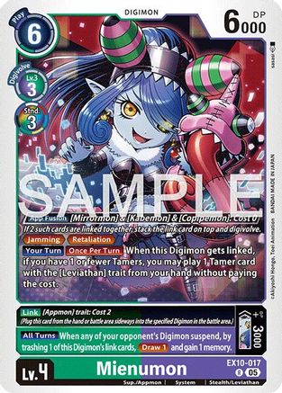 Mienumon (EX10-017) - [Sinister Order] Foil - Trinity Hobby
