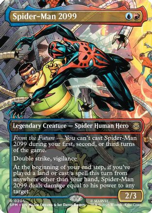 Spider-Man 2099 (0205) (Borderless)  (SPM-205) - [Marvel's Spider-Man] - Trinity Hobby