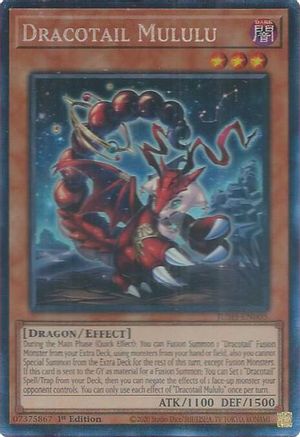 Dracotail Mululu (CR) [JUSH-EN005] - Justice Hunters 1st Edition - Collector's Rare - Trinity Hobby