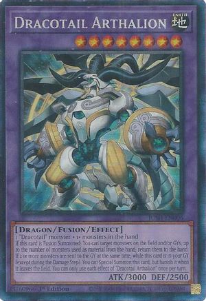 Dracotail Arthalion (CR) [JUSH-EN006] - Justice Hunters 1st Edition - Collector's Rare - Trinity Hobby