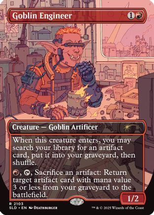 Goblin Engineer  (SLD-2103) - [Secret Lair Drop Series] - Trinity Hobby