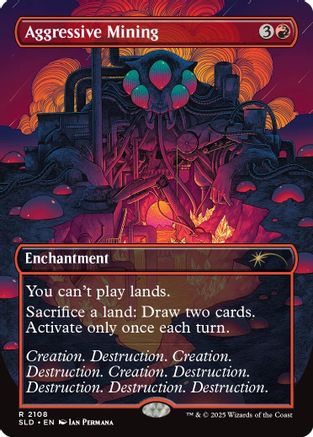 Aggressive Mining  (SLD-2108) - [Secret Lair Drop Series] - Trinity Hobby
