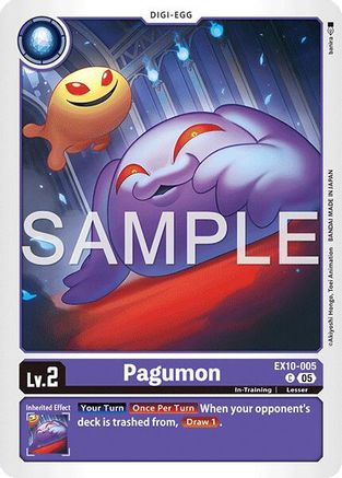 Pagumon (EX10-005) - [Sinister Order] - Trinity Hobby
