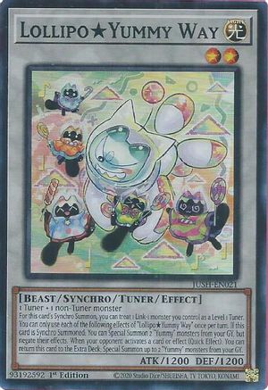 LollipoYummy Way (Super Rare) [JUSH-EN021] - Justice Hunters 1st Edition - Super Rare - Trinity Hobby