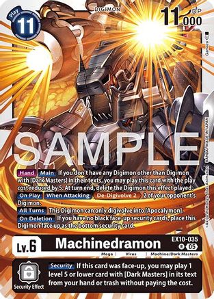 Machinedramon (EX10-035) - [Sinister Order] Foil - Trinity Hobby