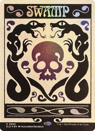 Swamp (0890) (Rainbow Foil)  [Foil]  (SLD-890) - [Secret Lair Drop Series] - Trinity Hobby