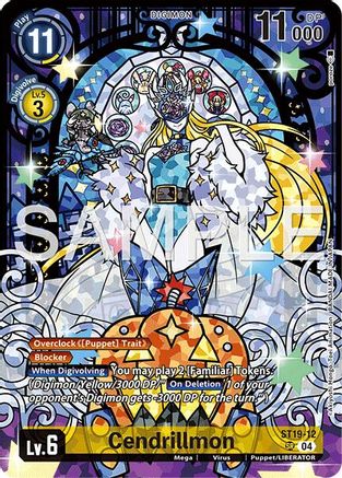 Cendrillmon (Premium Heroines Set Ver.2) (ST19-12) - [Starter Deck 19: Fable Waltz] Foil