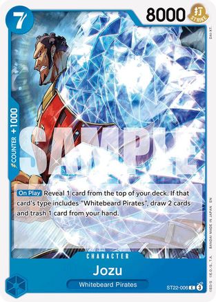 Jozu (ST22-006) - [Starter Deck 22: Ace & Newgate]