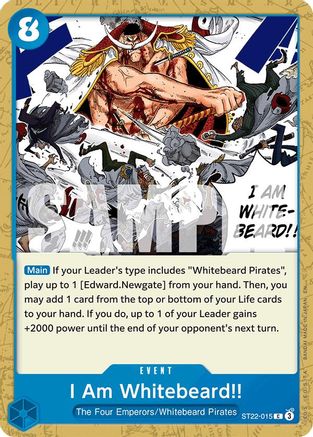 I Am Whitebeard!! (ST22-015) - [Starter Deck 22: Ace & Newgate]