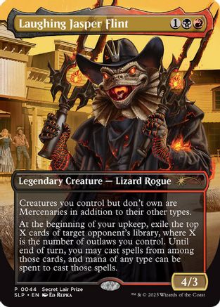 Laughing Jasper Flint  [Foil]  (SLP-044) - [Secret Lair Showdown] - Trinity Hobby