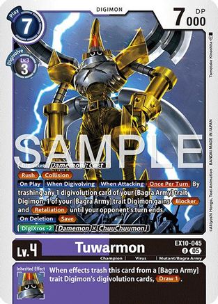 Tuwarmon (EX10-045) - [Sinister Order] - Trinity Hobby